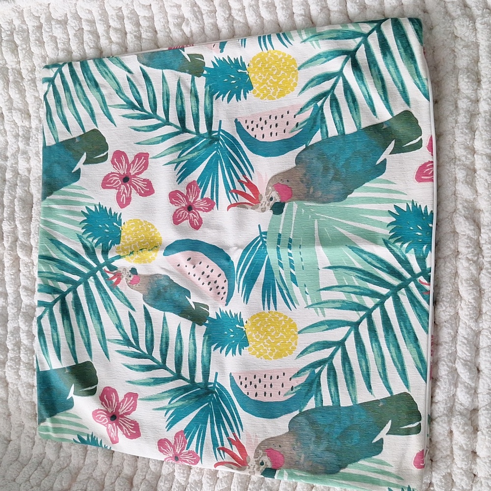 Decorative Tropical pillow case